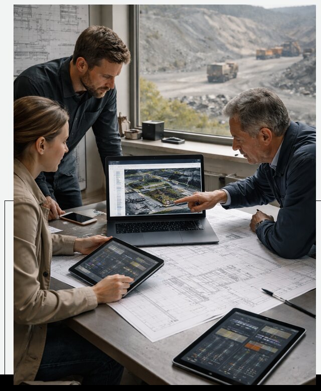 Разработка и внедрение систем для горнодобычи в Королёве