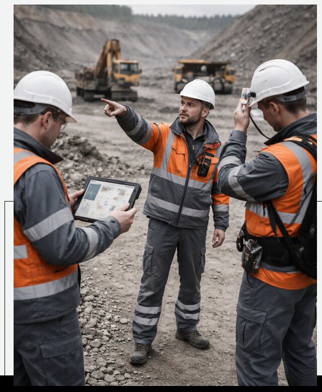 Система контроля персонала для горнодобывающей отрасли в Королёве