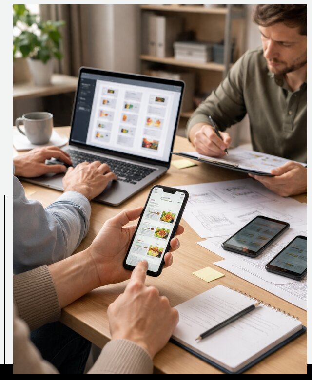 Разработка мобильного приложения торговой сети в Королёве