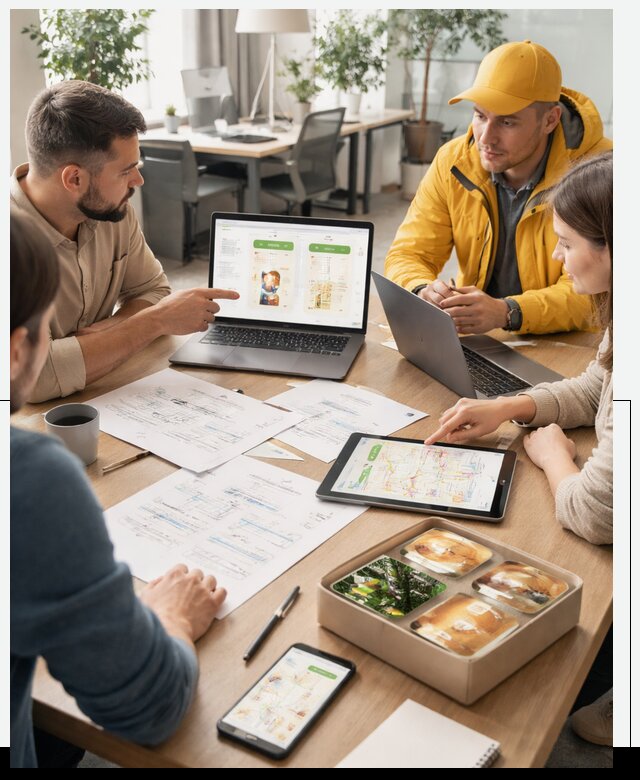 Разработка агрегатора доставки еды в Королёве от 15596 р., АвикейКор