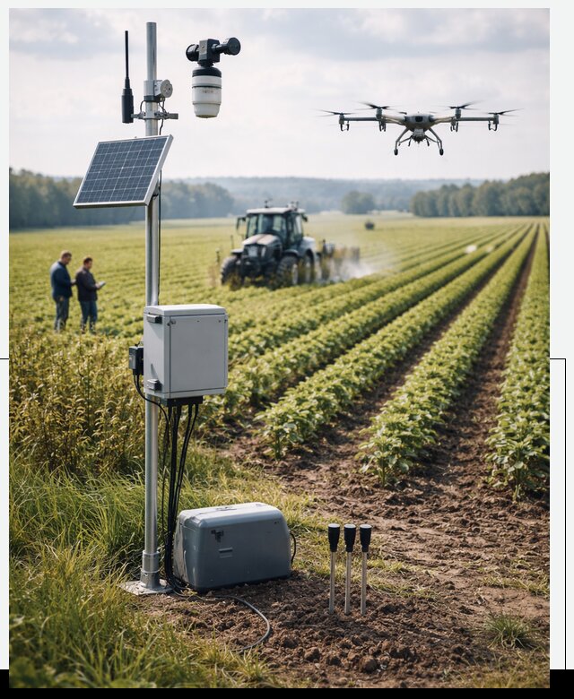 Разработка IoT мониторинга полей в Королёве от 8837 р. | АвикейКор